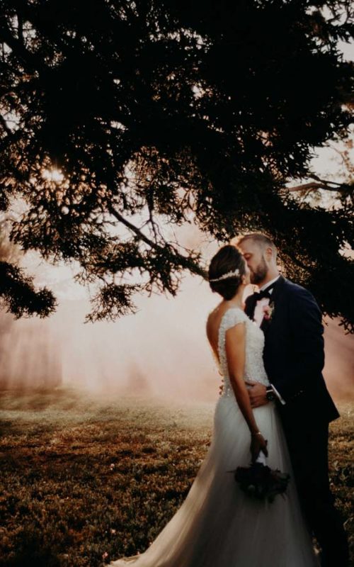 Mariage chic et élégant au château de Mauriac dans le Tarn